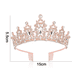 thumbnail image 2 of Coronas y tiaras de cristal con peine para niña o mujer Cumpleaños Navidad Fiesta de Halloween Regalos de San Valentín Tiaras de boda Ormromra CPB-DE-LYY910-1, 2 of 5