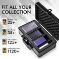 thumbnail image 4 of ERDS-Top Loader Storage Box, Graded Card Storage Boxes, Trading Card Organizer Cases, PSA Slab Case Holder for Sports Cards, Holds 125+ Top Loaders (1 Row), 4 of 4