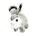 thumbnail image 1 of Siruishop Plush Bunny Toy Rabbit Interactive Electronic Pet for Preschool Party Favors Gray White, 1 of 8