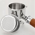 thumbnail image 6 of 51mm for Delong Coffee Machine Handle Modified Solid Wood Handle Accessories Coffee Funnel Bottomless Handle, 6 of 7