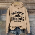 thumbnail image 2 of Sweatshirts for Women Cute Prints Lightweight Pullover Tops Christmas Print Hoodies Sweatshirt Tops, 2 of 5