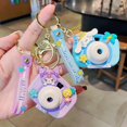 thumbnail image 3 of Sanrio-Llavero de Hello Kitty Kuromi Cinnamoroll, colgante de bolso, accesorios de adorno, proyector de cámara, Anime creativo, Kaw, nuevo, 3 of 4