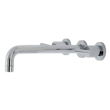 Kingston Brass KS8021CML Manhattan 2-Handle Wall Mount Tub Faucet, Polished Chrome