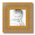 thumbnail image 2 of ArtToFrames 7" x 7" Majestic  Gold Picture Frame, 7x7 inch Silver Wood Poster Frame (WOM-5122),  Pack, 2 of 7