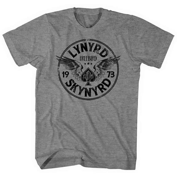 Lynyrd Skynyrd Unisex T-Shirt Freebird '73 Wings (Large)