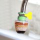 thumbnail image 1 of 1 unidad (verde) grifo de agua de carbón activado, purificador de limpieza de grifo de agua, filtro de interfaz universal con elemento filtrante JM MX-0140965FYD, 1 of 3