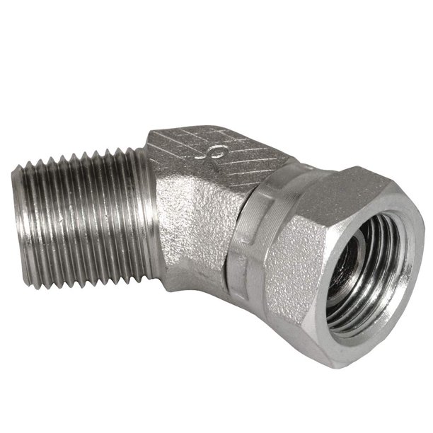 Conector para Manguera Apache 39005475 Giratorio 45° de 3/8"