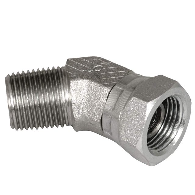 Conector para Manguera Apache 39005475 Giratorio 45° de 3/8"