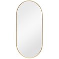 thumbnail image 2 of Mirrorize Canada Miroir Ovale Or 24x48, 2 of 5