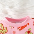 thumbnail image 5 of Odeerbi Infant Boys Girls Winter Outfits Christmas Sweatsuits Baby Sports Tracksuit Long Sleeve Round Neck Sweatshirt Sweatpants Set Pink, 5 of 6