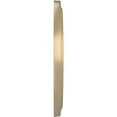 thumbnail image 3 of Ekena Millwork 22"OD x 3 1/2"ID x 1 1/2"P Traditional Thermoformed PVC Ceiling Medallion (Fits Canopies up to 13 1/2"), Universal Metallic Champagne Mist, 3 of 5