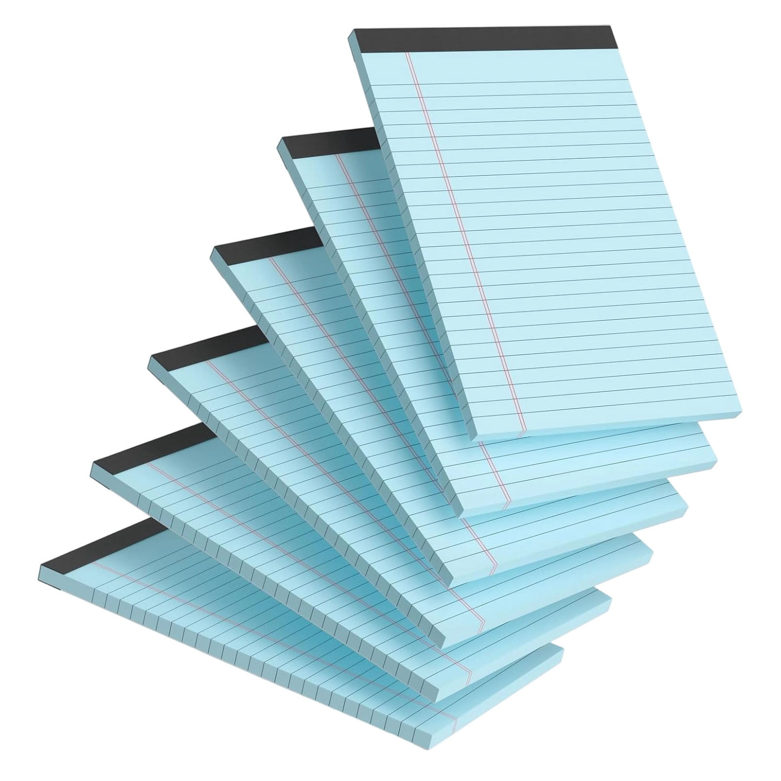 8x5 Inch College Ruled Colored Notepad Perforated Lined Paper For To Do List