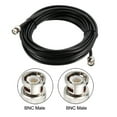 thumbnail image 2 of Uxcell RG58 BNC Male to BNC Male Low Loss RF Coaxial Cable 50 ohm 25ft Plastic Black 1pcs, 2 of 5