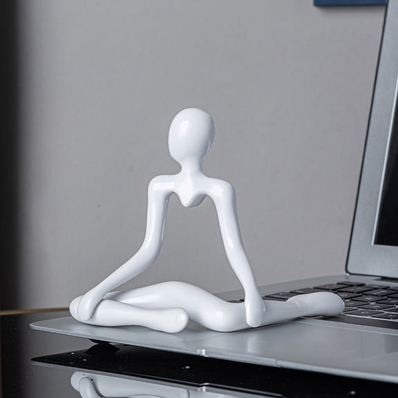 Up to 60% off Gifts Nsxcdh Abstract Thinker Statues Modern Room Decor Cute Plastic Figurines Minimalist Small Ornaments for Living Room Office Shelf Decoration Daily Hot Picks & Limited-Time Offers