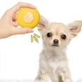 thumbnail image 3 of Latex Macaron Dog Chew Toy with Squeaker Puppy Teething Cleaning Interactive Toy for Small Medium Large Breed Dogs, 3 of 8