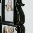 thumbnail image 3 of Crystal Art Gallery Distressed Black & Gold Baroque Vintage Style Photo Collage Picture Frame - 22" x 21", 3 of 6