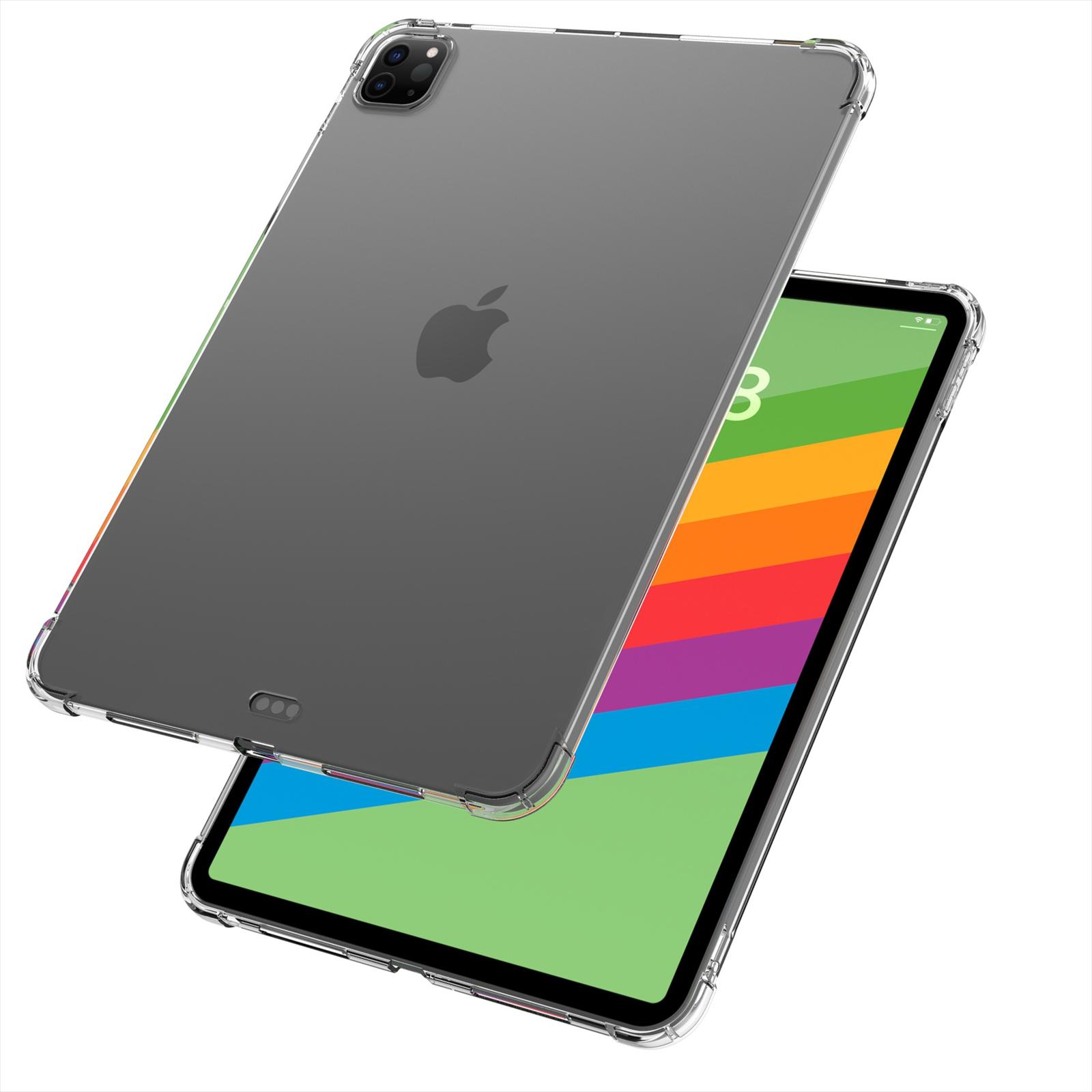 TECH CIRCLE For Apple iPad Pro 13-Inch (M4/M5) 2024/2025 Release Slim Clear Back Cover Case, Lightweight Protective Scratch Resistant Soft TPU Case, Transparent