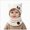 Beige Cap, variant on Beanie Knitted Hats for Toddler Kids 1-3 Years Toddler Soft Solid Cute Hats with Ear Kids Winter Hat