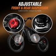 BIGNIU BG-SP Electric Bike for Adults – 750W(peak 3000W) Motor, E Mountain Bike 60V 32Ah UL 2849 Certified
