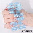 thumbnail image 5 of Valentine's Day Nails Wraps Designs Nails Decals Sticker,Adhesive Nails Art Decorations,Full Wraps Nails Polish Strips, 5 of 9