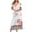 White, variant on Plus Size Dress for Women Deep V-Neck Boho Spring Dress Loose CasualShort Sleeve Sun Dress Oversize Beach Dress Summer Solid Color