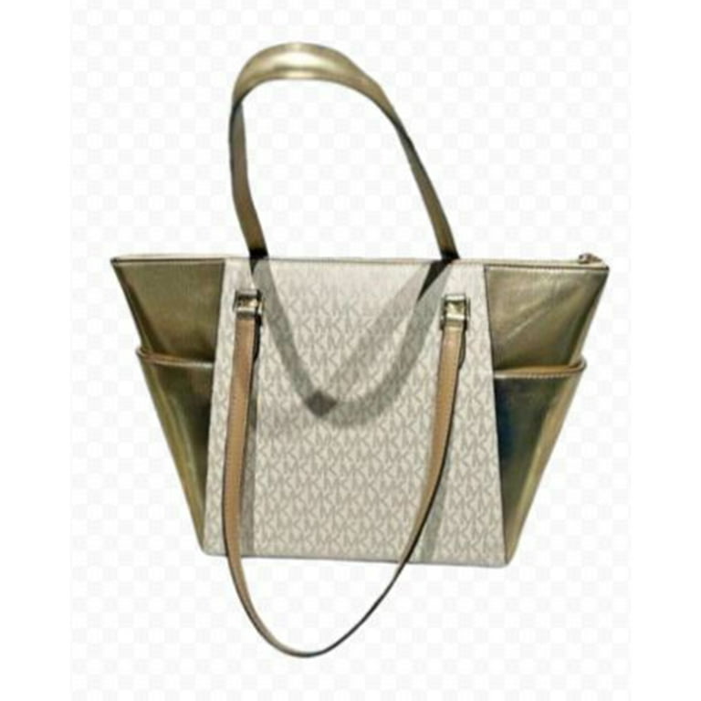 Michael Kors Charlotte Large Tote Bag, Logo-Print Canvas