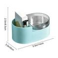 thumbnail image 3 of Wall Mounted Ashtray with Lid and Removable Stainless Steel Liner for Indoor Outdoor Use, Home Office Bathroom Kitchen Patio Smoking Accessories, Durable Smokers Ashtray with Secure Lid, 3 of 6