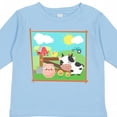 thumbnail image 4 of Inktastic Farm Animals with Cow, Chick and Pig Boys or Girls Long Sleeve Toddler T-Shirt, 4 of 5