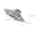 thumbnail image 2 of Miangastore 2pcs Garage Door Hinge Auto Close Door Hinge Self Closing Hinges For Garage Door, 2 of 8