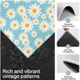 thumbnail image 3 of Blue White Flower Pattern Kitchen Rugs Sets Of 3,Kitchen Runner Rugs Non Skid Washable,Decorative Kitchen Floor Mats for Kitchen,Sink,Laundry,17"x30"+ 17"x47" + 17"x59", 3 of 6