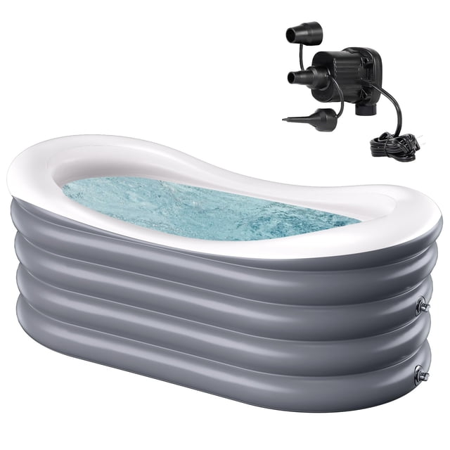 Bañera portátil inflable BINYUAN 170x90x63 cm PVC