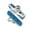 Blue-silver, variant on 2pack High Performances Bike Brake Pad Durability Rubber Bike Brake Block for Effective Braking