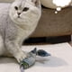 thumbnail image 5 of Simulación De Peluche Con Forma De Pez, Juguete Interactivo Divertido Para Masticar Para Mascotas, Juguetes Multifuncionales Suaves Para Gatos Y Peces Inevent PT002520-01, 5 of 6