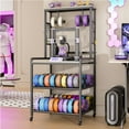 thumbnail image 3 of ModFurne 3D Printer Stand with Filament Storage, Heavy Duty Rolling 3D Printer Table with Charging Station for PLA, ABS, PETG for Workshop/Office (Gray), 3 of 8