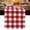 Red, variant on Farmhouse Buffalo Plaid Table Runner 90 Inches Long, Red White Checkered Kitchen Coffee Dining Table Decoration for Home Party Birthday Wedding Home Decor 13x90 Inches