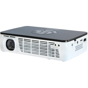 AAXA P300 HD Portable Pico Business LED Projector with 60+ Minute Li-ion Battery, HDMI and Media Player, 500 (Best Pico Projector Uk)