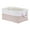 White/Khaki 14*10*7in, variant on Unique Bargains Fabric Storage Cube Storage Bin Storage Basket White/Grey 14*10*7in