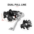 thumbnail image 4 of Bike Front Derailleur Rear Derailleur Derailleur Set with 7/8/9/10 Speed Transmissions, 4 of 9