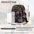 thumbnail image 7 of Xixirimido Small Sling Bag Cell Phone Purse Fanny Crossbody Bag for Women Trendy Chest Backpack with Adjustable Strap, Butterfly Hummingbird Daisy Floral, 7 of 7