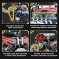 Remocguys V8 Engine Building Sets 8-Cylinder Visible Compatible with ...
