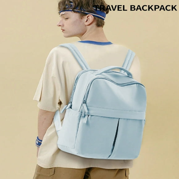 JUNWELL Waterproof Backpack Luggage Bag School Backpack Bookbag School Bag Lightweight Carry On Travel Backpack For Women Men Travel Essentials Backpack With USB Charging Port & Luggage