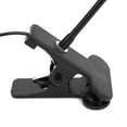 thumbnail image 2 of Lámpara de lectura LED USB de cuello de cisne flexible, portátil, con clip para mesa, para ordenador, color blanco frío, 1 W, color negro, 2 of 9