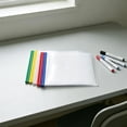thumbnail image 5 of 10 Pcs Horizontal Clips Transparent Thickened File Folder, File Folder, File Organizer, Paper Organizer for Documents and Resumes, 5 of 5