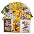 thumbnail image 4 of New Box 10Pcs Cards Colorful 3D Gold Foil Vmax EX GX V Black Silver Card Charizard Pikachu Rare Battle Collection Card, 4 of 5