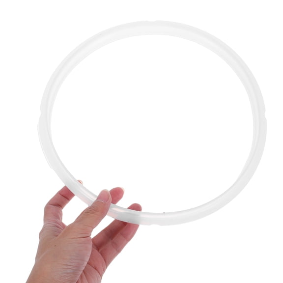 Hemoton 2pcs Silicone Gasket For 6qt Pressure Cooker Sealing Ring Replacement For Solving Aging And Leaking Issues Pressure Cooker Silicone Ring For Stews Soups