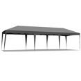 thumbnail image 6 of Tcbosik 10x30ft Canopy Tent with 8 Sidewalls, Outdoor Waterproof Party Canopy Tent with Sandbags, Stakes, Ropes and Roller Bag, Dark Gray, 6 of 14