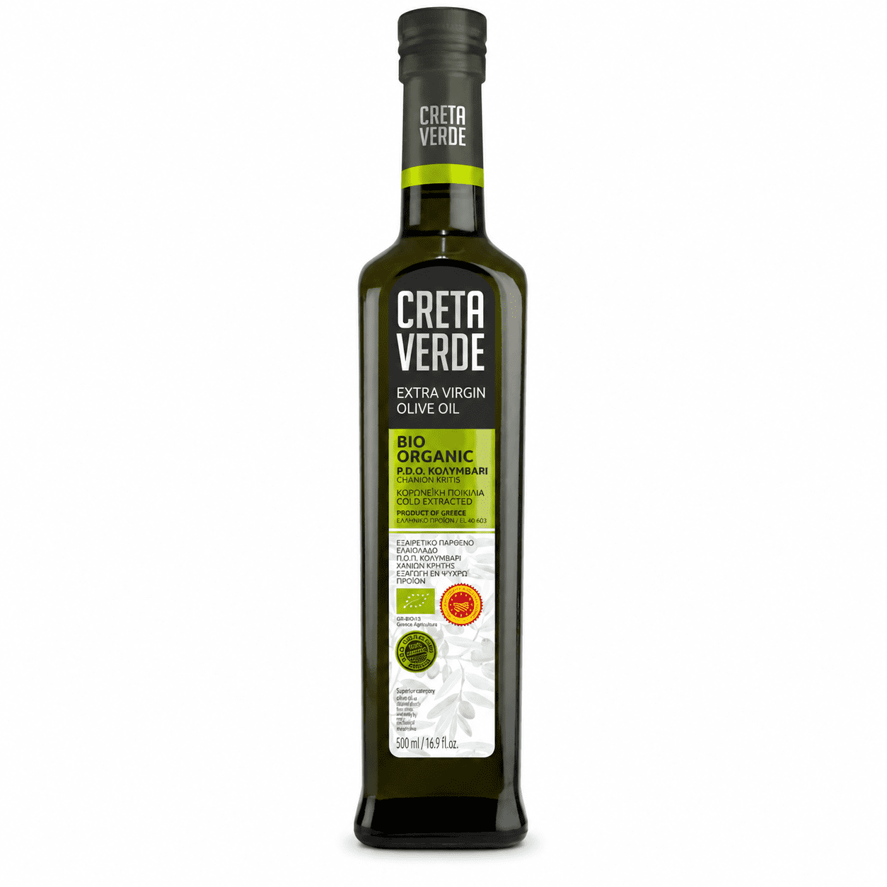 Terra Delyssa Organic Extra Virgin Olive Oil, First Cold Pressed