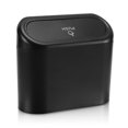 thumbnail image 1 of LONGRUI Mini Car Trash Can with Lid – Small Push-Type Auto Garbage Bin with Clip, Compact Vehicle Trash Container for Car Door, Console, or Desk, Black, 1 of 8