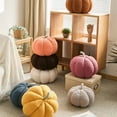 thumbnail image 4 of Inteprter Sofá Halloween PP algodón felpa calabaza cojín sala de estar relleno almohada ornamento Hotel almohadas Decoración Kits de decoración para fiestas Azul, 4 of 6