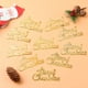 thumbnail image 5 of 1/10Pcs Christmas Decoration Plastic Merry Christmas Pendant Hanging English Letter Pendant Xmas Tree New Year Decor Ornaments, 5 of 5